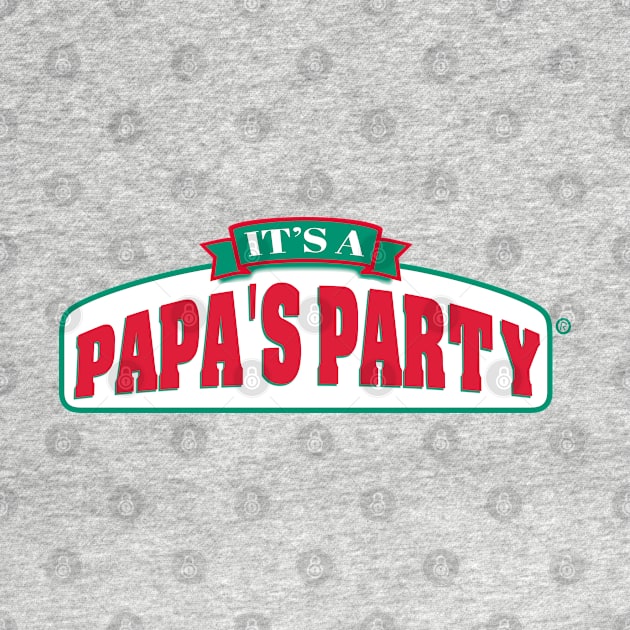 P for Papas, it's a Papa's Party by qpdesignco